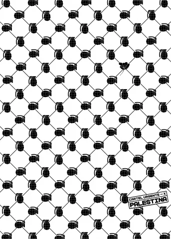 Cartel Urgente X Palestina | Osue Rodríguez | Cuba