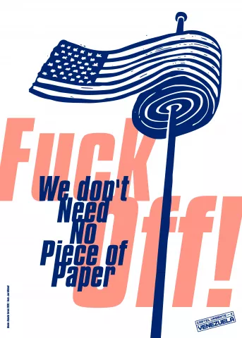 Cartel Urgente por Venezuela